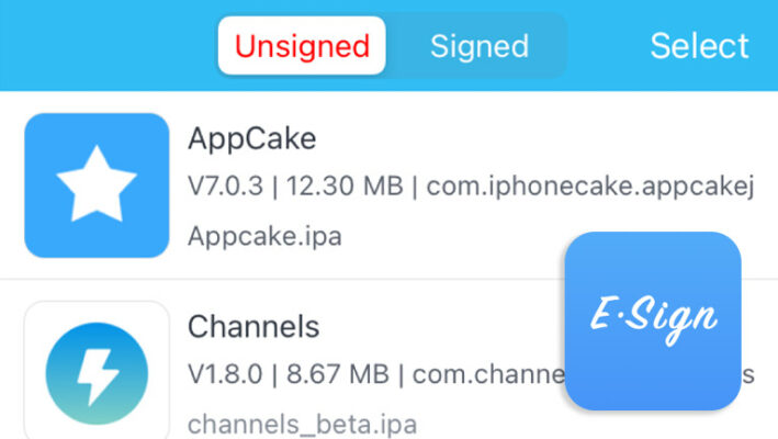 Download Esign IPA for iOS One Jailbreak